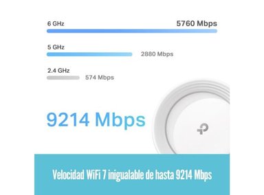 TP-LINK - SISTEMA WI-FI 7 MESH DECO BE65 (3-PACK) BE11000 - 5