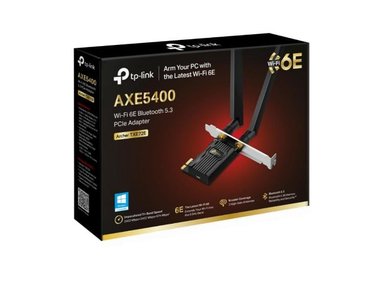 ADAPTADOR TP-LINK ARCHER TXE72E PCIE WI-FI 6E AXE5400 BLUETOOTH 5.3 - 6