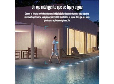 CÁMARA DE SEGURIDAD EZVIZ H8C POE 2K WIFI 3MP FULL COLOR BLANCO - 4