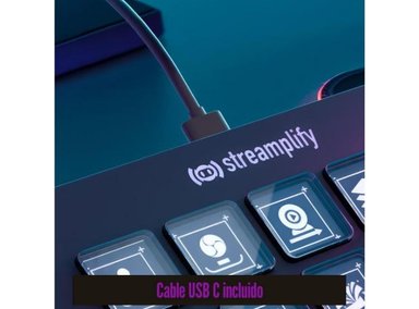 STREAMING STREAMPLIFY STREAMING DECK ONE 15 TECLAS PERSONALIZABLES - 3