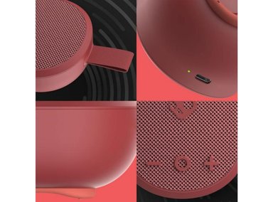 PARLANTE BLUETOOTH SKULLCANDY OUNCE IPX7 WATERPROOF RED 5 W - 6