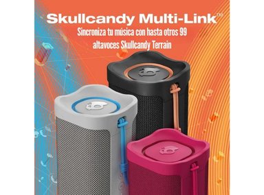 PARLANTE BLUETOOTH SKULLCANDY TERRAIN IPX7 WATERPROOF LIGHT GREY 5 W - 3