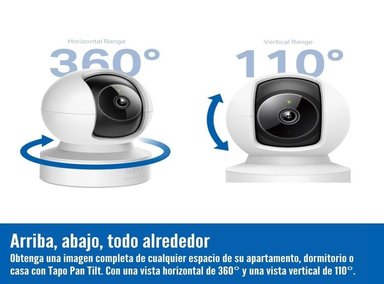 CÁMARA WIFI TP-LINK TAPO C222 2K QHD (2560 X 1440 PX) 4MP - 3