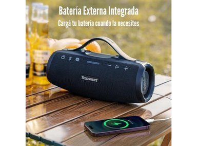 TRONSMART - PARLANTE MIRTUNE S100 BLUETOOTH 50W IPX7 - NEGRO - 5