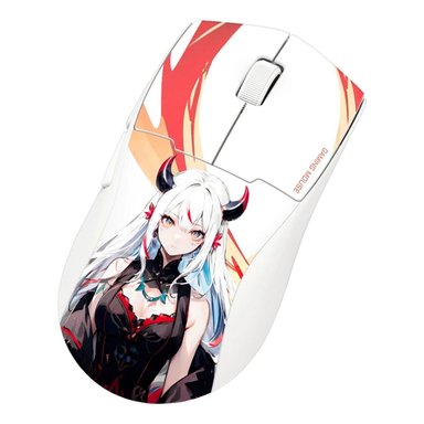 REDRAGON - MOUSE K1NG MAX M918AKG-PRO ANIME WIRELESS WHITE - 3