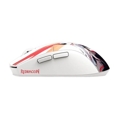 REDRAGON - MOUSE K1NG MAX M918AKG-PRO ANIME WIRELESS WHITE - 4