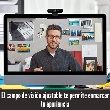LOGITECH - CÁMARA WEB BRIO 4K PRO ULTRA HD USB 3.0 - 3