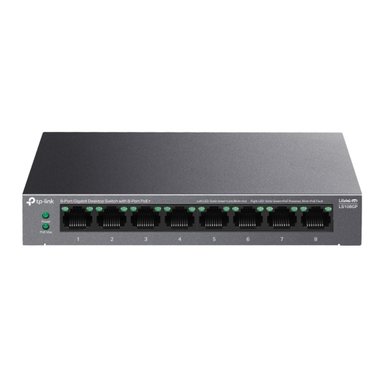 TP-LINK - SWITCH LS108GP DE 8 PUERTOS POE+ GIGABIT LITEWAVE - 1