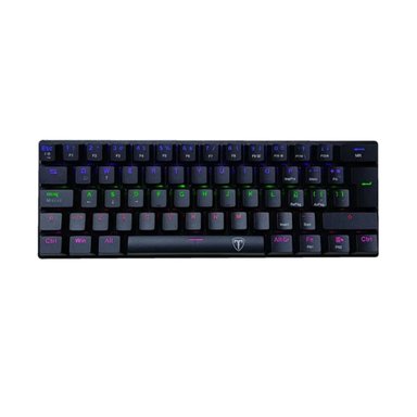 T-DAGGER - TECLADO ARENA LITE TGK321 RAINBOW SWITCH RED SPA - BLACK - 1