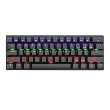 T-DAGGER - TECLADO ARENA LITE TGK321 RAINBOW SWITCH RED SPA - BLACK - 2