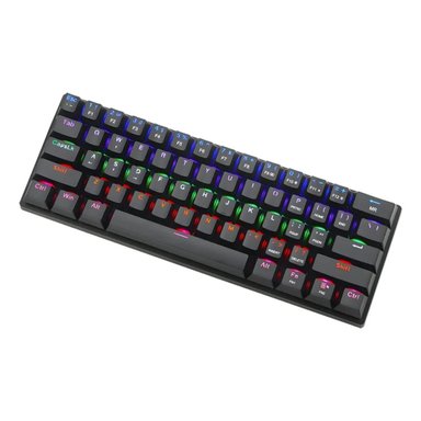 T-DAGGER - TECLADO ARENA LITE TGK321 RAINBOW SWITCH RED SPA - BLACK - 3