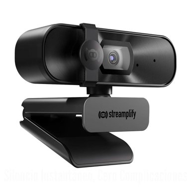 STREAMPLIFY - CÁMARA WEB CAM MINI FHD-2M60 FULLHD 60FPS - NEGRO - 1