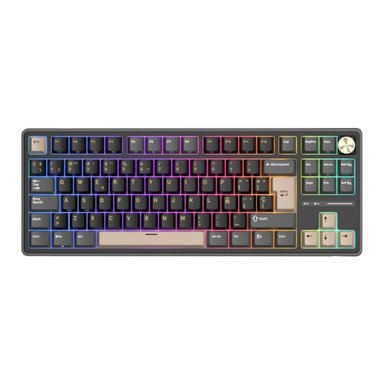ROYAL KLUDGE - TECLADO R87PRO WIRED TKL PHANTOM SWITCH CREAMY - 1
