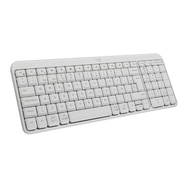 LOGITECH - TECLADO K250 BLUETOOTH WIRELESS ESPAÑOL - BLANCO - 1