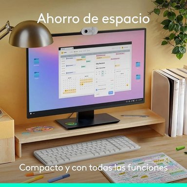 LOGITECH - TECLADO K250 BLUETOOTH WIRELESS ESPAÑOL - BLANCO - 5