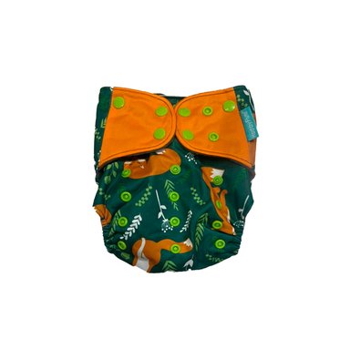 PAÑAL ECOLÓGICO DE CARBÓN DE BAMBÚ UNITALLA HAPPY FLUTE ZORRITO