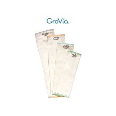 PAÑAL GROVIA PREDOBLADO ECOLÓGICO DE TELA TALLA 3 - 2