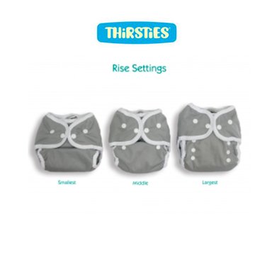 PAÑALES INFANTIL THIRSTIES CUBIERTA SNAP DUO WRAP BUNDLE OF JOY - 2