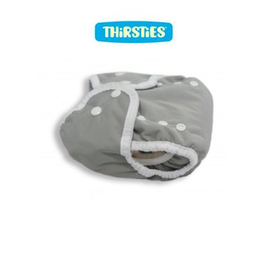 PAÑALES INFANTIL THIRSTIES CUBIERTA SNAP DUO WRAP AQUA - 4