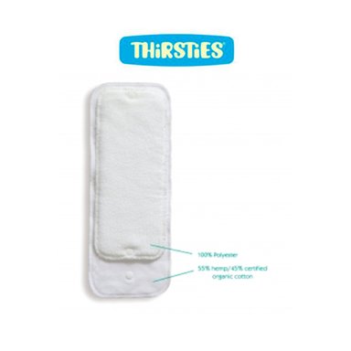 PAÑAL INFANTIL THIRSTIES ECOLOGICO SNAP POCKET DIAPER UNITALLA WE ALL SCREAM - 4