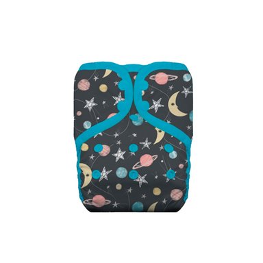 PAÑAL INFANTIL THIRSTIES ECOLOGICO SNAP POCKET DIAPER UNITALLA STARGAZER - 1