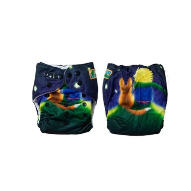 PAÑALES INFANTIL BABYLOOM PACK TEXTIL ECOLOGICOS DE TELA X 5 UNIDADES BEBÉ NIÑO - 3