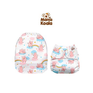 PAÑAL INFANTIL MAMA KOALA ECOLÓGICO DE TELA UNITALLA