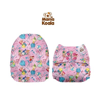 PAÑAL INFANTIL MAMA KOALA ECOLÓGICO DE TELA UNITALLA
