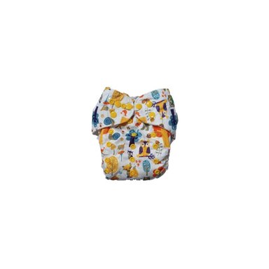 PACK PAÑALES INFANTILES BABYLOOM 4 ECOLOGICOS DE TELA E INSERTO ECOLÓGICO UNA MOCHILA ERA 1 WETBAG PARA 1 ROLLO DE BAMBÚ - 4