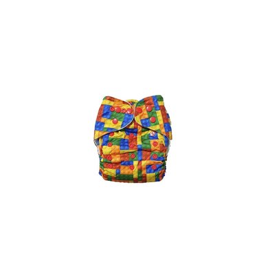 PACK PAÑALES INFANTILES BABYLOOM 4 ECOLOGICOS DE TELA E INSERTO ECOLÓGICO UNA MOCHILA ERA 1 WETBAG PARA 1 ROLLO DE BAMBÚ - 5