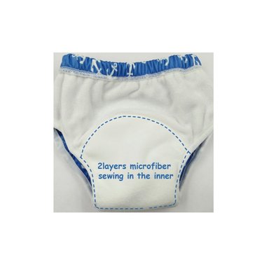 PAÑAL INFANTIL DE ENTRENAMIENTO BABYLOOM ECOLÓGICO TALLA M BEBÉS MAX 12 KG - 2