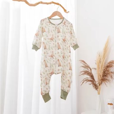 PIJAMA SACO DORMIR HAPPY FLUTE MULTICOLOR INFANTIL MUSELINA TALLA M (1 A 2 AÑOS)