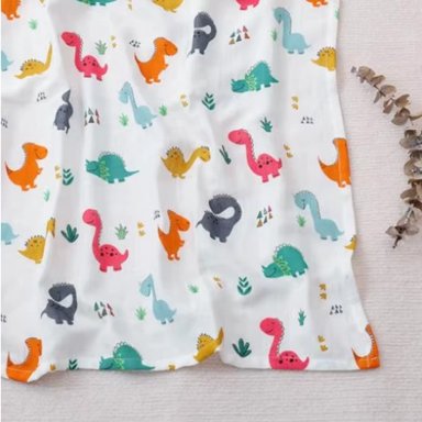 MANTA DE MUSELINA SUAVE PARA BEBÉ BAMBÚ Y ALGODÓN