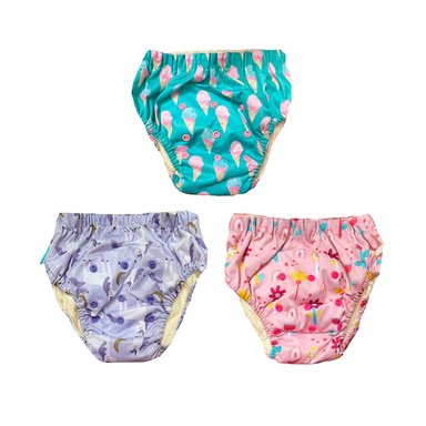 PAÑAL INFANTIL DE ENTRENAMIENTO HAPPY FLUTE ECOLÓGICO BEBÉ X 3 UNID HASTA 20 KILOS