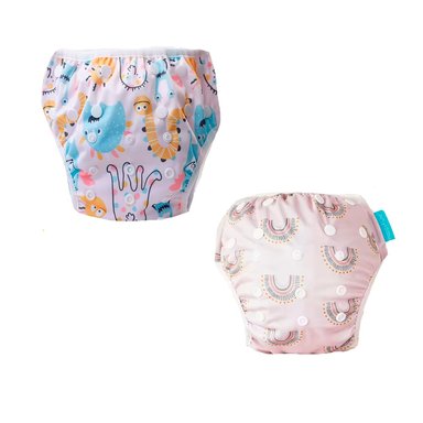 PAÑAL NATACION PISCINA HAPPY FLUTE X 2 UNIDADES