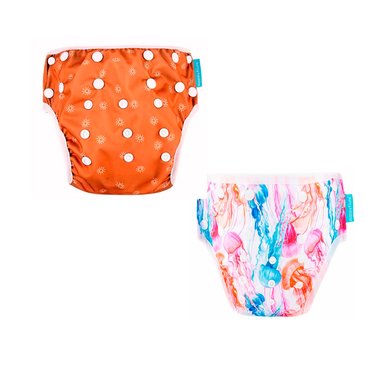 PAÑAL NATACION PISCINA HAPPY FLUTE X 2 UNIDADES