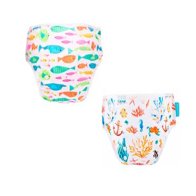 PAÑAL NATACION PISCINA HAPPY FLUTE X 2 UNIDADES