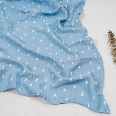 MANTA HAPPY FLUTE MUSELINA MULTICOLOR SUAVE BEBE ALGODÓN CON BAMBÚ