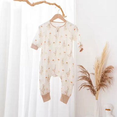 PIJAMA UNISEX HAPPY FLUTE SACO DORMIR INFANTIL MUSELINA TALLA L 2 A 4 AÑOS