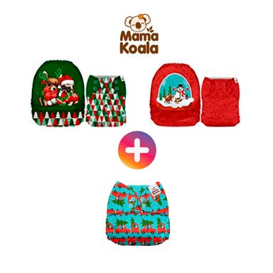 PAÑAL ECOLÓGICO DE TELA PACK X 3 UNIDADES MAMA KOALA