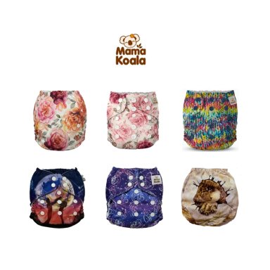 PAÑAL ECOLÓGICO DE TELA PACK X 6 UNIDADES MAMA KOALA