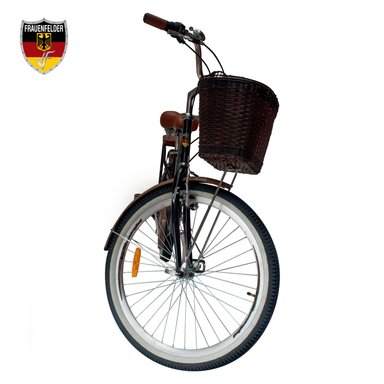 BICICLETA CAMPERA FRAUENFELDER ARO 26 NEGRO VINTAGE - 3
