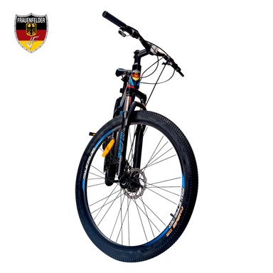 BICICLETA MONTAÑERA FRAUENFELDER ARO 29 AZUL ALUMINIO SUSPENSIÓN DELANTERA - 3