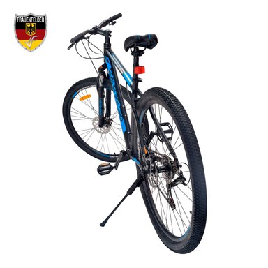 BICICLETA MONTAÑERA FRAUENFELDER ARO 29 AZUL ALUMINIO SUSPENSIÓN DELANTERA - 4