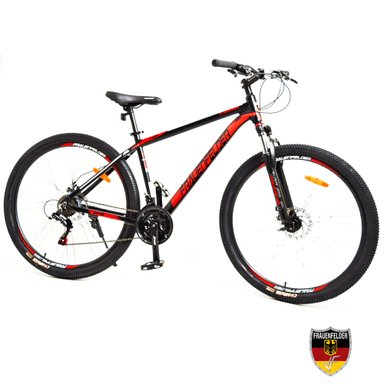 BICICLETA MONTAÑERA FRAUENFELDER ARO 29 ROJO ALUMINIO SUSPENSIÓN DELANTERA - 2