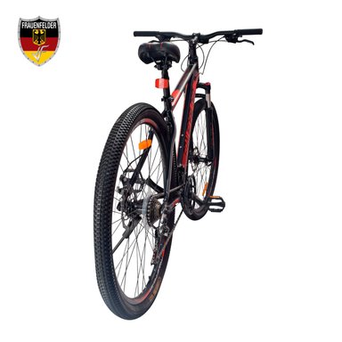 BICICLETA MONTAÑERA FRAUENFELDER ARO 29 ROJO ALUMINIO SUSPENSIÓN DELANTERA - 4