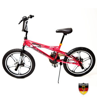 BICICLETA BMX FRAUENFELDER ARO 20 ROJO POLICROMO UV - 3