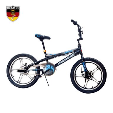 BICICLETA BMX FRAUENFELDER ARO 20 AZUL NEGRO