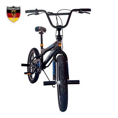 BICICLETA BMX FRAUENFELDER ARO 20 AZUL NEGRO - 3