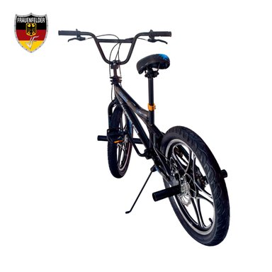 BICICLETA BMX FRAUENFELDER ARO 20 AZUL NEGRO - 4